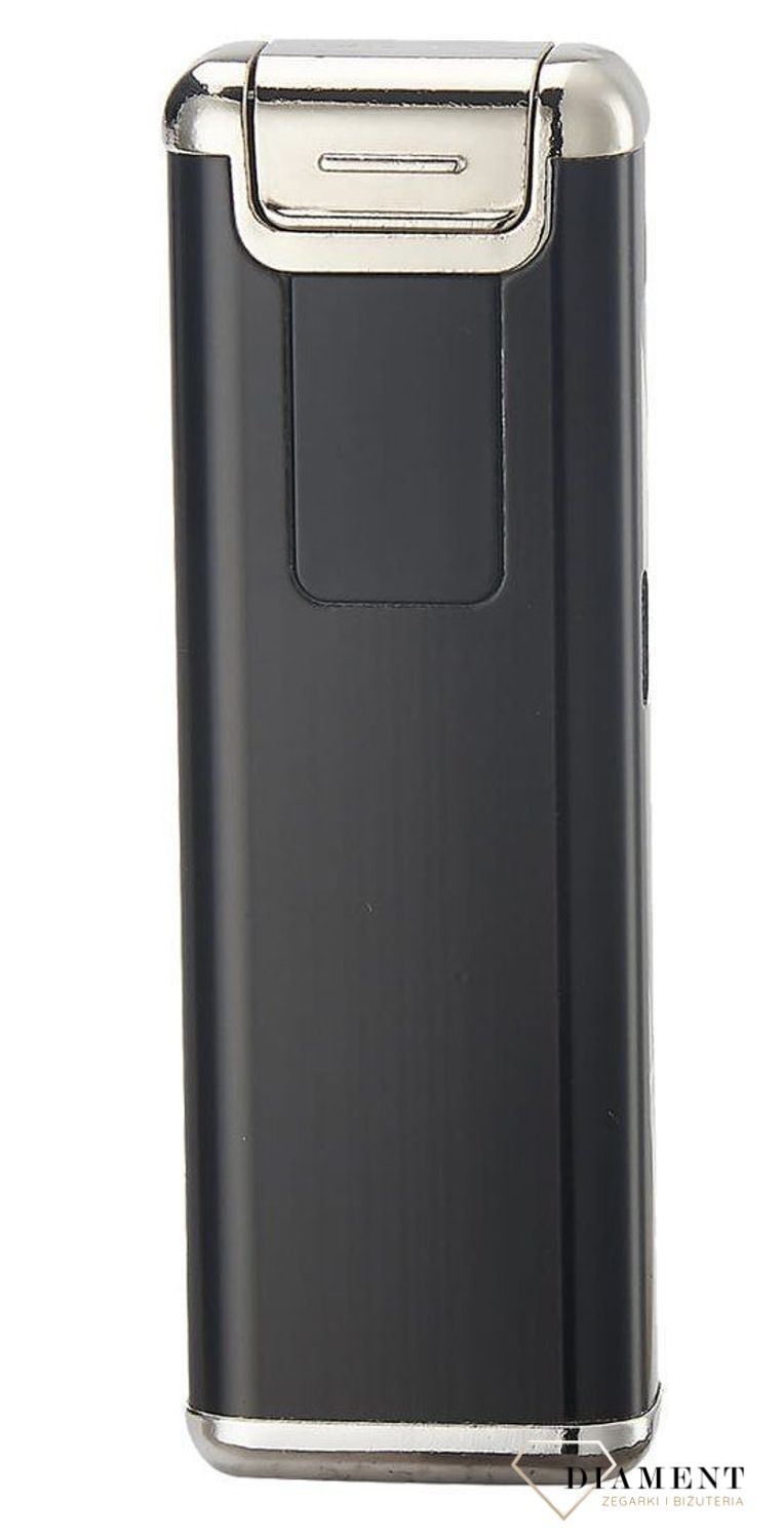 Zapalniczka elektroniczna czarna USB z grawerem 40400388 BLACK.jpg